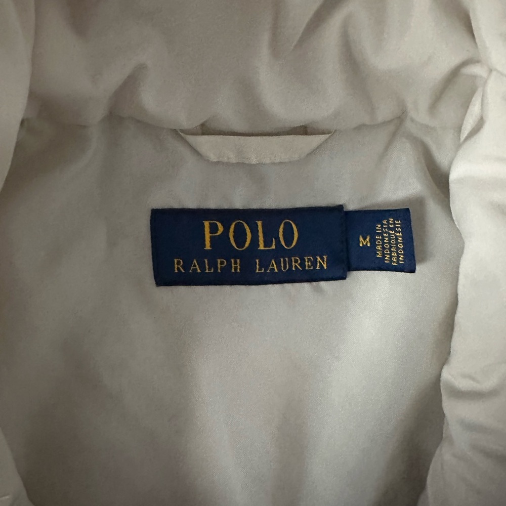 Ralph Lauren women’s white lightweight vest medium - Picture 3 of 4